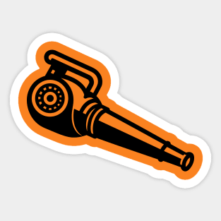 Leaf Blower Sticker